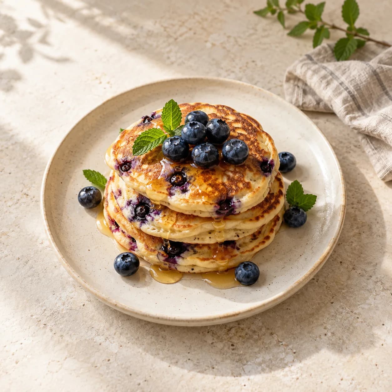 Blueberry pankek
