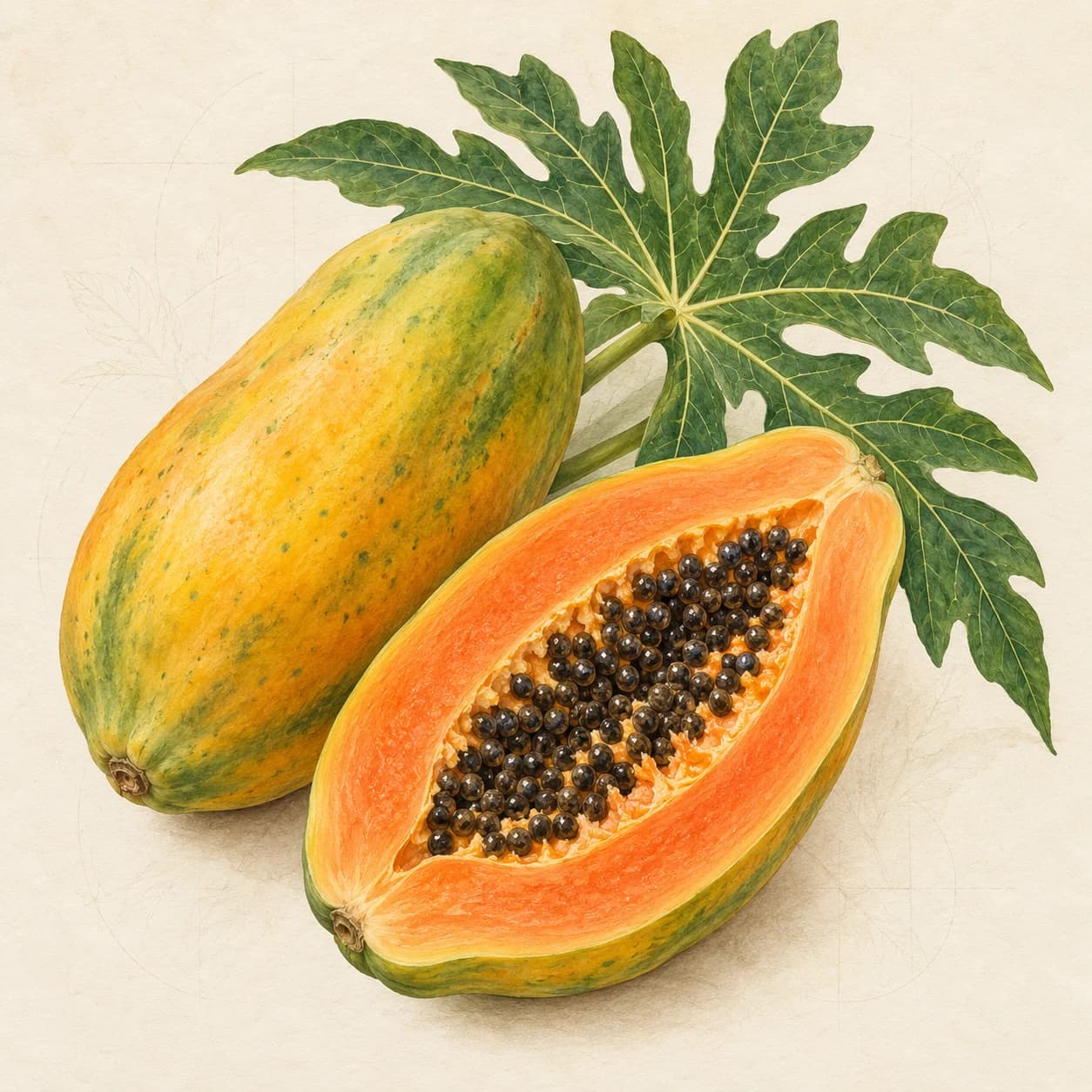 Papaya: kökeni, çeşitleri ve besin değerleri | Meyve Atlası