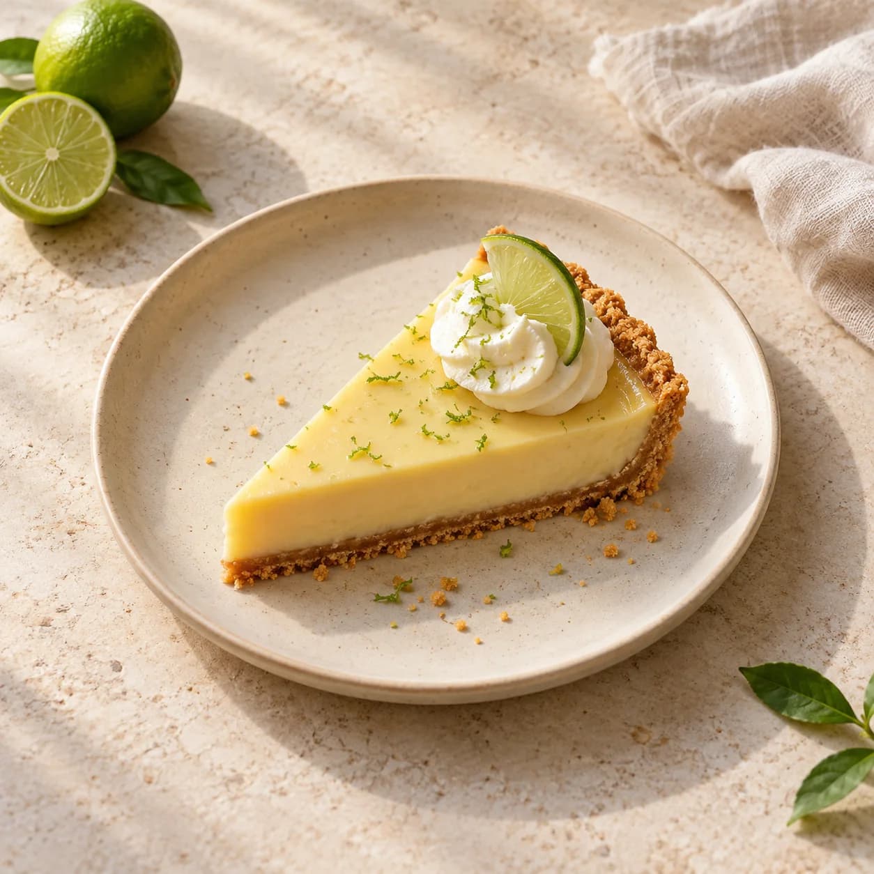 Lime tart