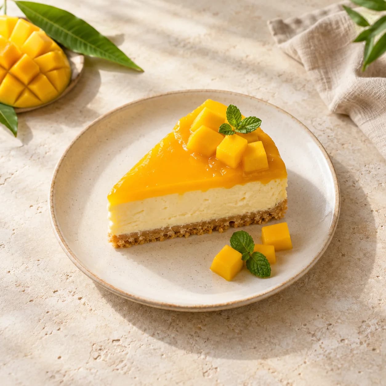 Mangolu Cheesecake